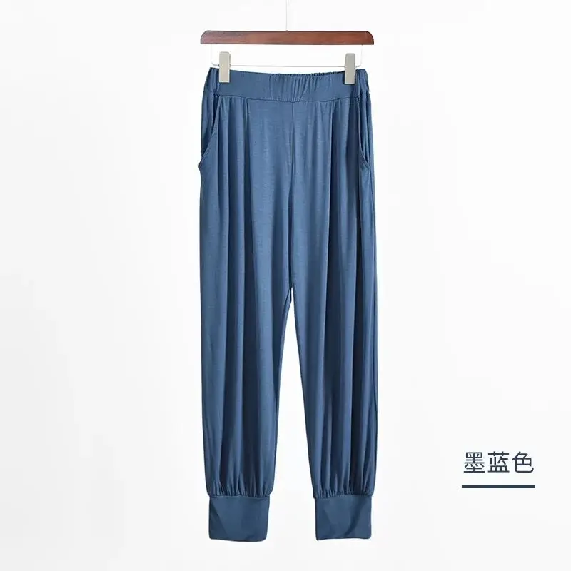 Женские Модальные домашние брюки пижама для женщин на весну и лето 2020 ночная