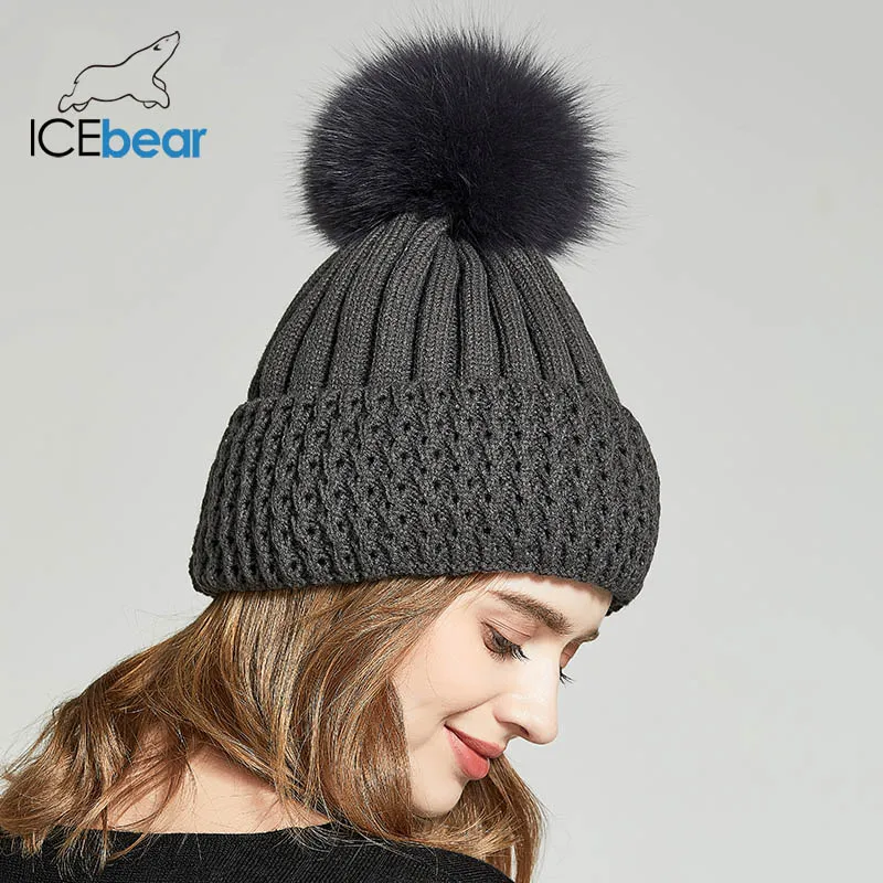 ICEbear высокое качество женская шляпа модная шапка E-MX18102FQ
