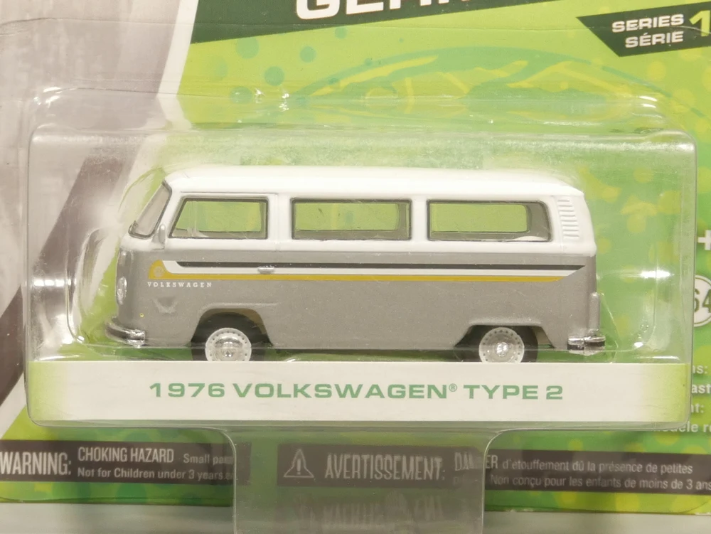 Greenlight 1: 64 1976 Volkswagen Тип 2 литье под давлением модель автомобиля| |