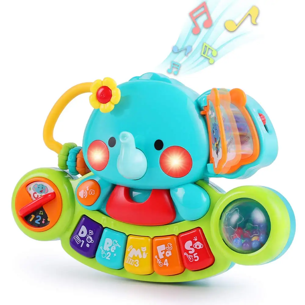 IPlay iLearn Детские музыкальные игрушки слоны детская электронная клавиатура для