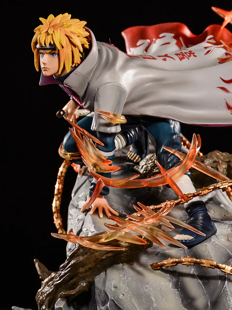 

24CM Hot Sale Anime Figure Narutoed Namikaze Minato PVC Action Figure Toy Collection Model Statue For Display Gift