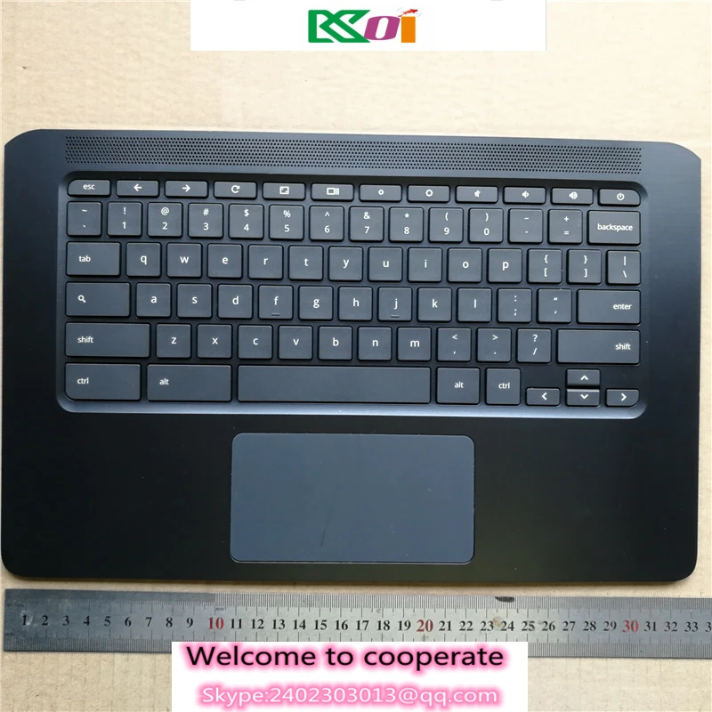 

95% Новый HP chromebook 14 G5 tpn-q204 Клавиатура ноутбука c чехол черная с надписями на английском