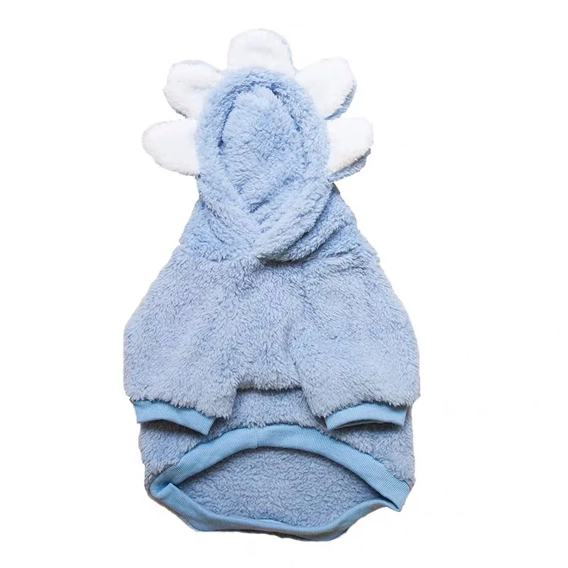 Толстовка с капюшоном в виде французского бульдога подсолнуха милое зимнее