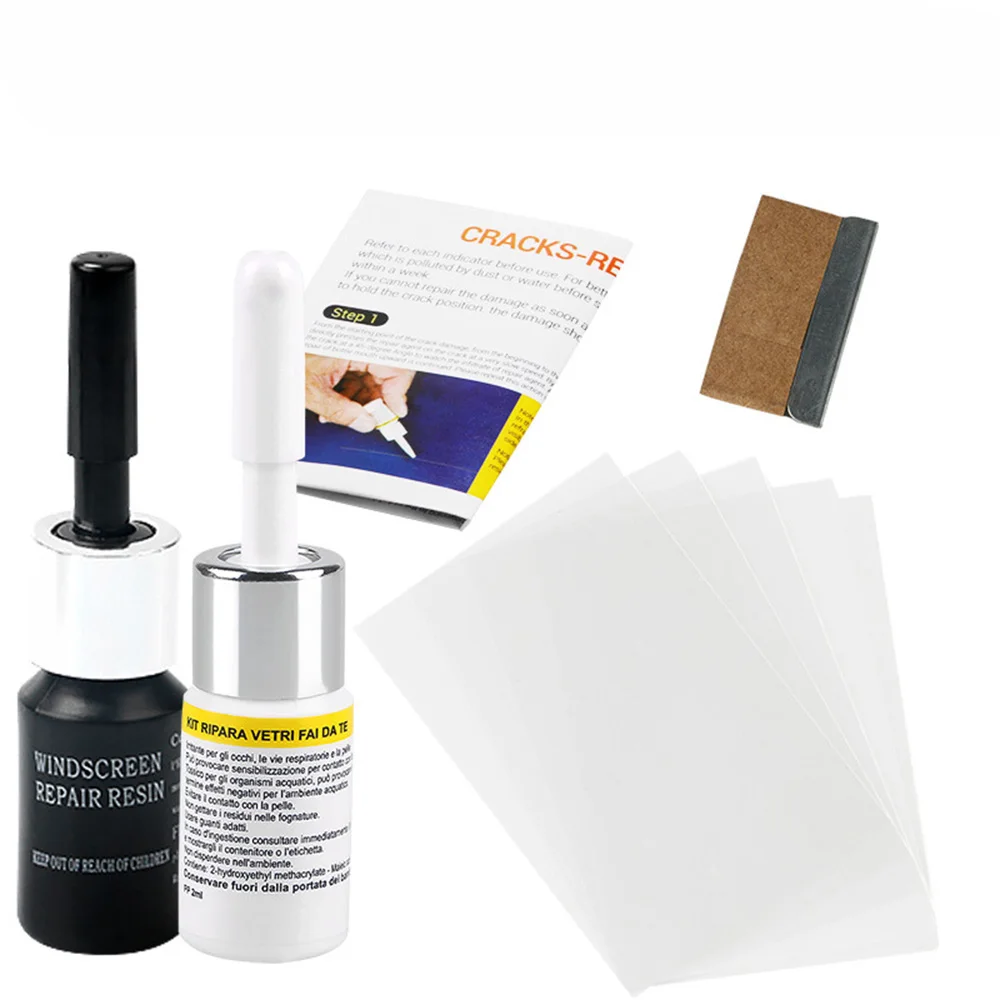 

Fluid Repair Fluid Kit Window Chip Tool Car Auto Automotive Glass Repair