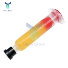 Паяльная паста DIY, 10 куб. См, флюсовая Смазка RMA223 RMA-223 для чипов, компьютеров, BGA для печатных плат PGA, порошковый инструмент для ремонта