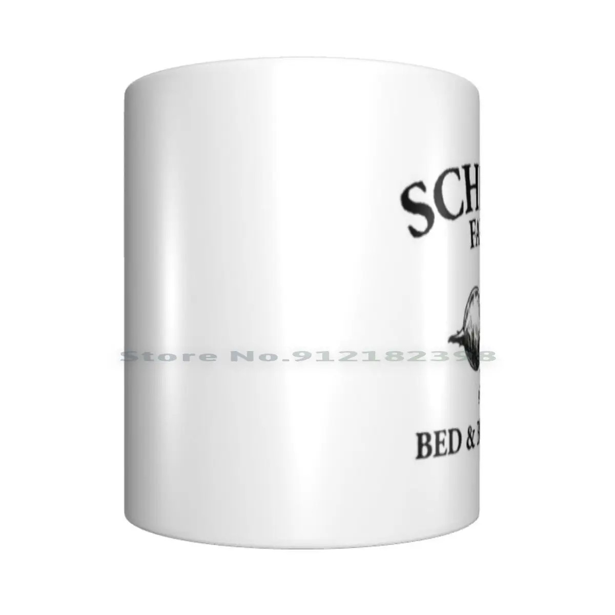 Schrute Farm-кровать и завтрак-логотип-офисные керамические кружки кофейные чашки
