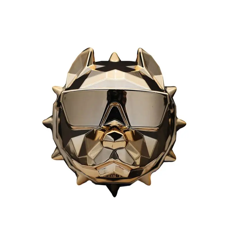 Rose gold Автомобильный освежитель воздуха Bulldog, ароматизатор с зажимом для духов, диффузор с автоматическим вентиляционным отверстием, ароматизатор, яркий серебристый диффузор для бульдога, автомобильный Декор - Color Name: Rose gold