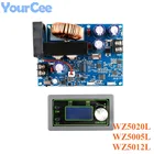 Модуль питания WZ5020L DC 50V5A 250W 50V12A 600W 50V20A 1000W WZ5012L, Регулируемый понижающий измеритель напряжения с ЧПУ, ЖК-дисплей