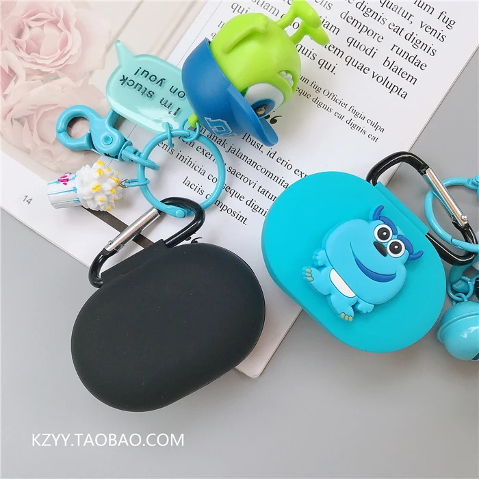 Чехол для наушников с мультяшными рисунками для mi Airdots чехол с крючком Милая защитная рамка для куклы с брелком для mi Airdots чехол для наушников s