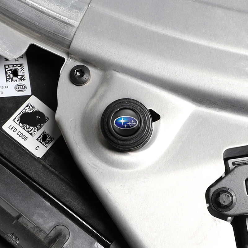 4 шт. амортизирующие наклейки на автомобильные дверные переключатели подушки для