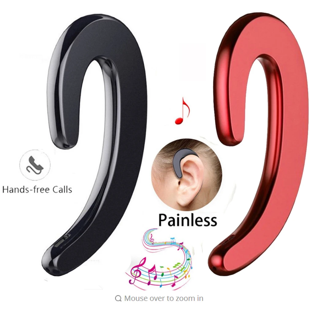 

Bluetooth Bone Conduction Headphones Wireless Earphone Headset Mic professional audio decoding Bone Conduction Earphone