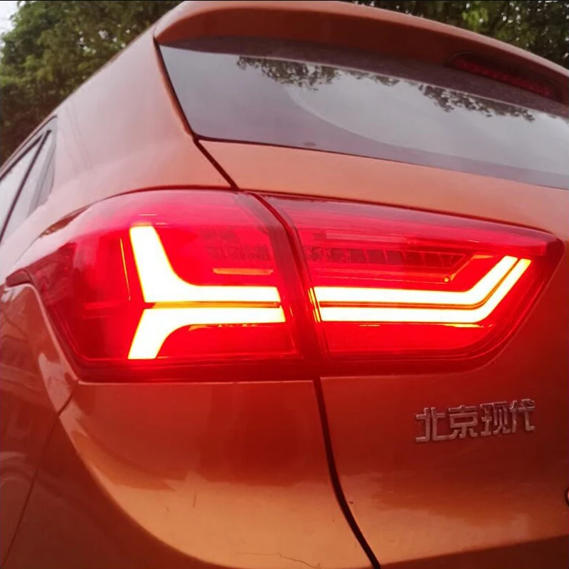 Автомобильный Стайлинг для hyundai IX25 задние фонари 2013 2018 Creta светодиодный задний
