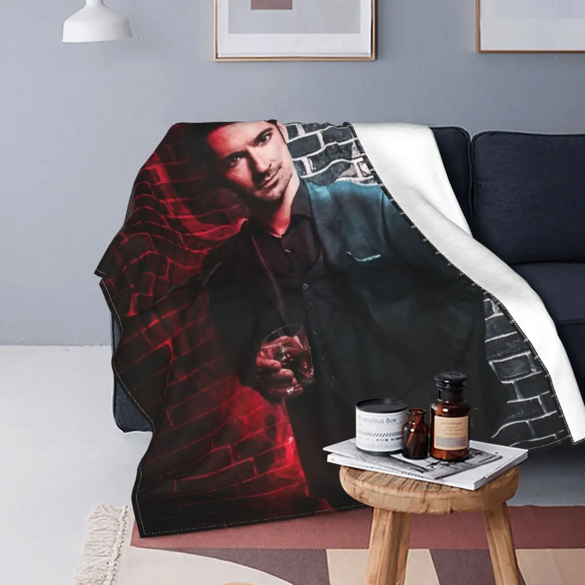 

Mantas de forro polar de Lucifer, ropa de cama de felpa delgada y ligera
