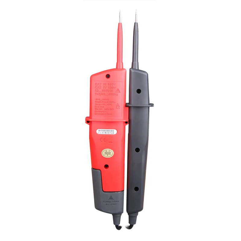 UNI T UT18D 0 ~ 690 В AC DC тест напряжения er и на непрерывность ЖК дисплей Автоматический