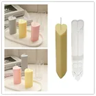 Новинка 2022 г., формы для свечей в форме сердца, прозрачный пластиковый инструмент для изготовления свечей, прочный, легко чистится, для самостоятельного изготовления свечей, изготовления парафинового пчелиного воска