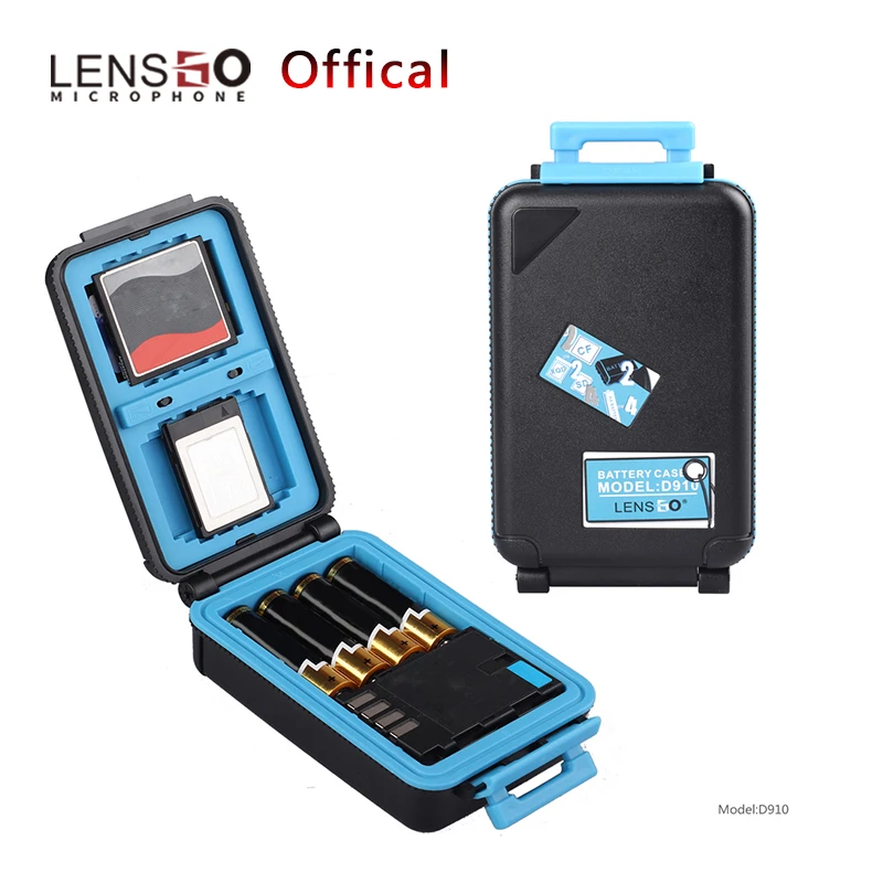 [Lensgo Official] чехол для аккумулятора камеры фотографий CanonLP-E6/E6N/E17/SonyNP-FW50/FZ100/Nikon SD CF XQD