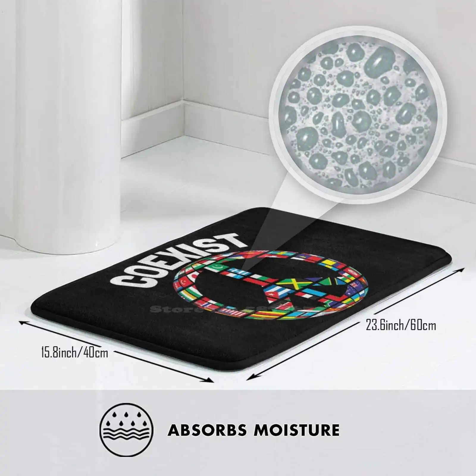 Удобный коврик для двери ковер Подушка сна мир религия христианство иудаизм