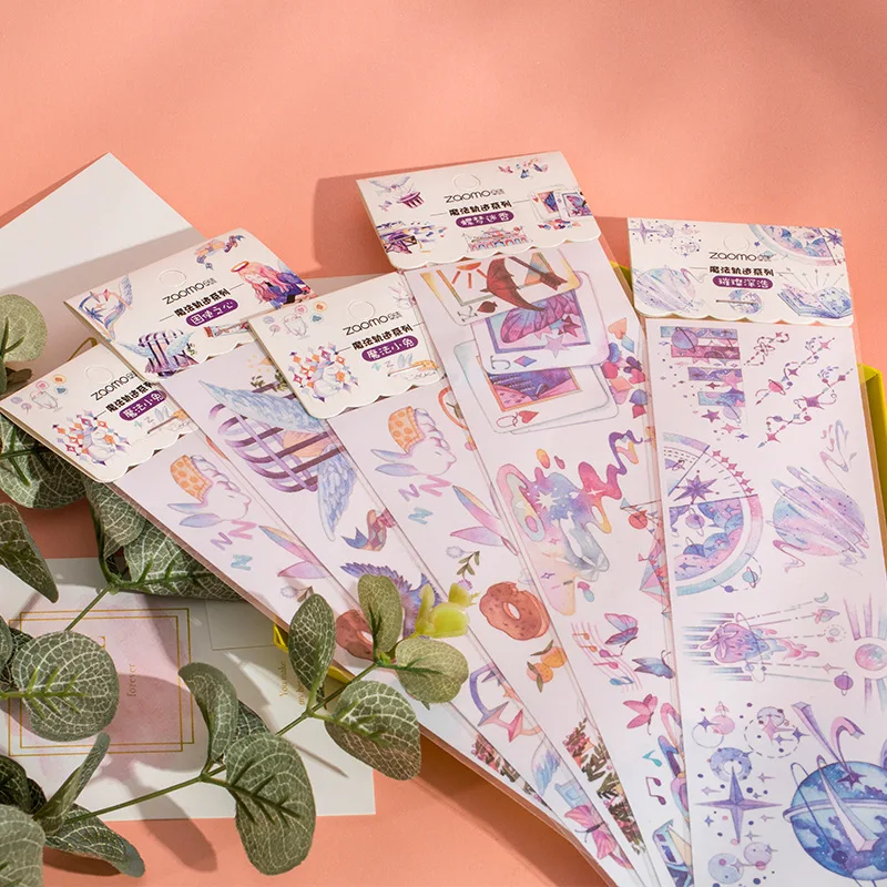 2020 милый Единорог васи лента винтажный билет DIY декоративная Скрапбукинг