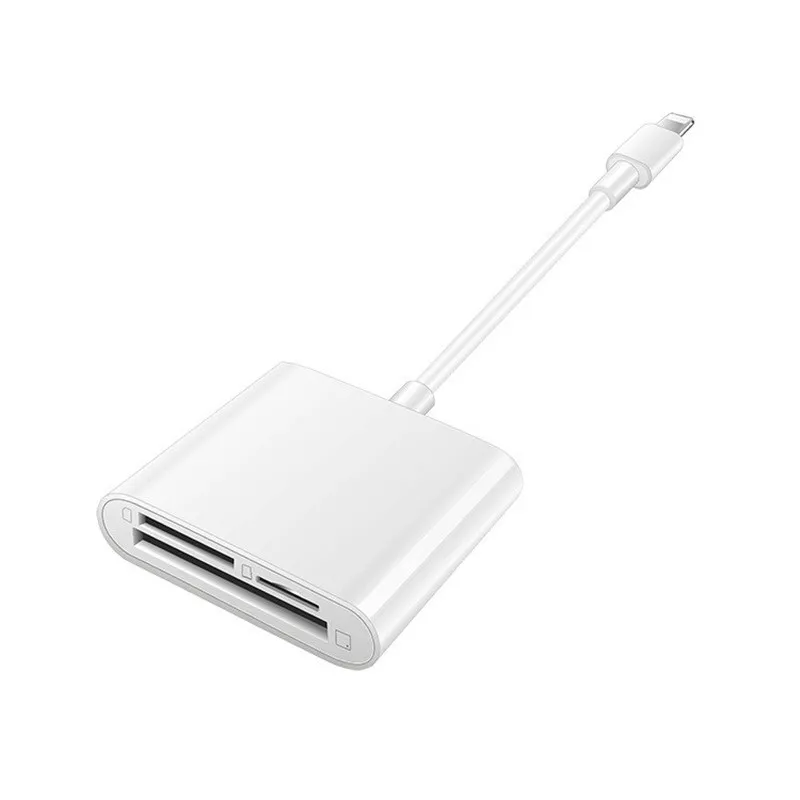 Переходник Lightning/TF для iPhone X 8 7 iPad 3 в 1 | Компьютеры и офис