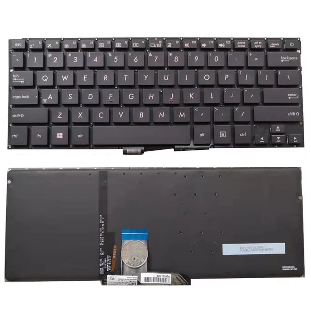 

New Laptop Keyboard for Asus ZenBook UX310 UX310UA UX310UQ UX410 UX410UA UX410UQ U4000 U4000U U4000UQ Series Black US Backlit