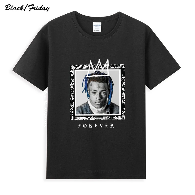 Футболка Xxxtentacion Forever Rip мужские летние топы футболка с коротким рукавом модная