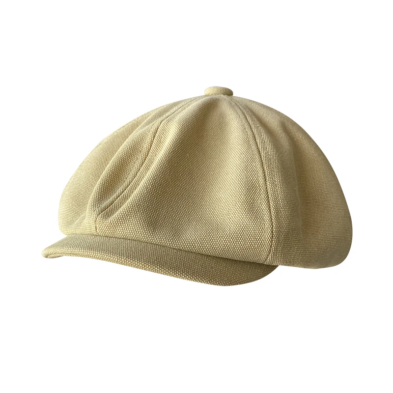 

Men's Brand Caps Denim Cap Male Gentleman Autumn Winter Beret Retro Literary Blue Octagonal Hat Stylish Women Newsboy Hat Blm370