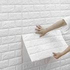 Кирпичная стена 3D наклейки обои для детской гостиной фон Сделай Сам Декор Пена водонепроницаемое покрытие для стен обои