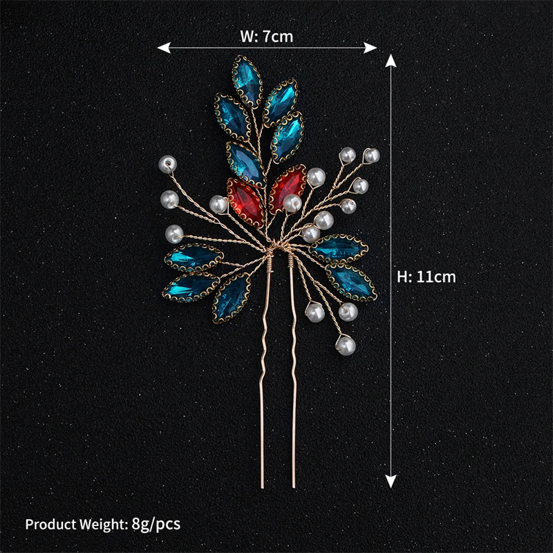 Efily Свадебные украшения с искусственным жемчугом свадебные аксессуары для волос