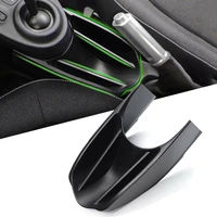 car center console handrail armrest storage box abs black for smart 453 fortwo forfour 2015 2019 accessories
