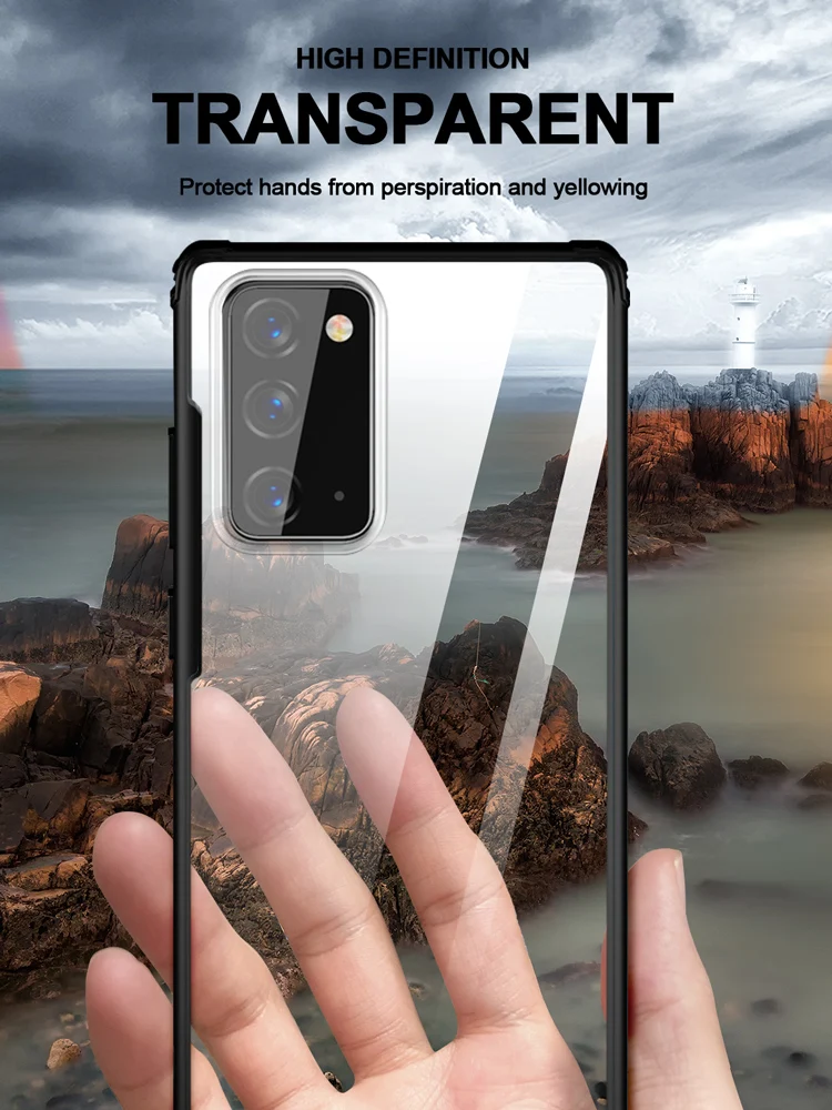 

For Samsung Galaxy S20 FE Case Frosted Transparent Shockproof Cover For Galaxy Note 20 10 Ultra S20 Plus S20 Fan Edition Case