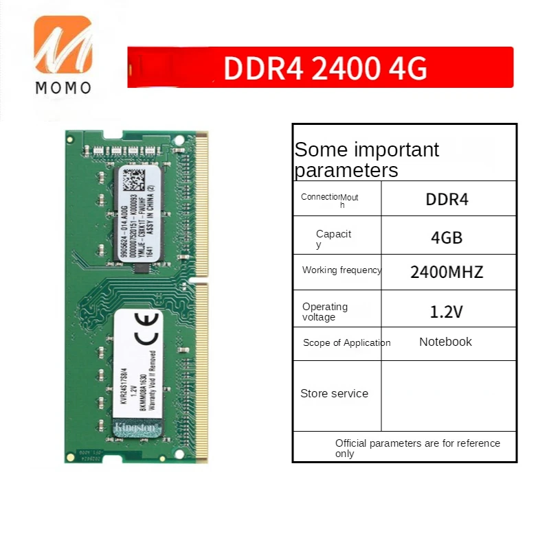 

DDR4 2400 2666 4G 8G Laptop Home Memory Strip 4gb 2666MHz Low Energy Consumption High Performance Compatibility Reliable Stable