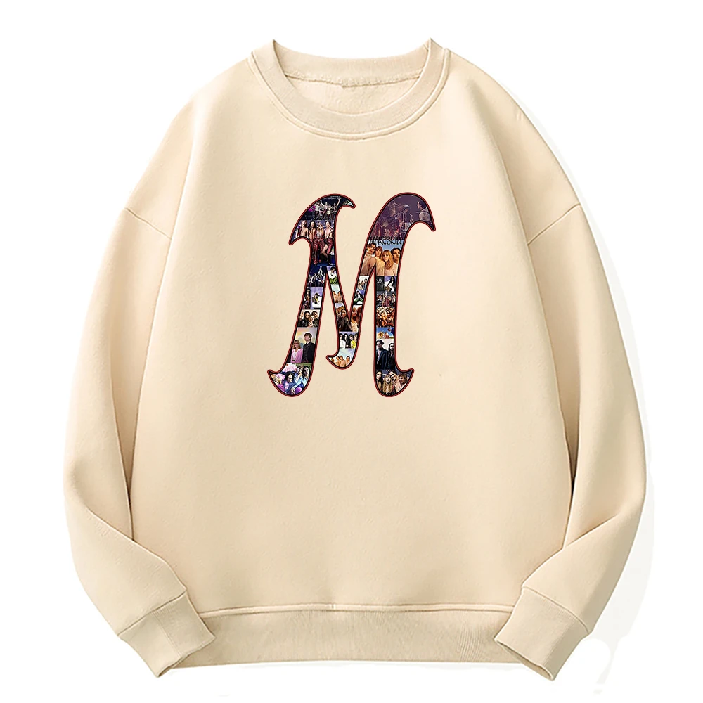 

Maneskin Hoodie New Fashion Womens Oversized Loose Casual O-Neck Pink Sweatshirts Hoodies Female Harajuku Fleece Pullovers Hoody