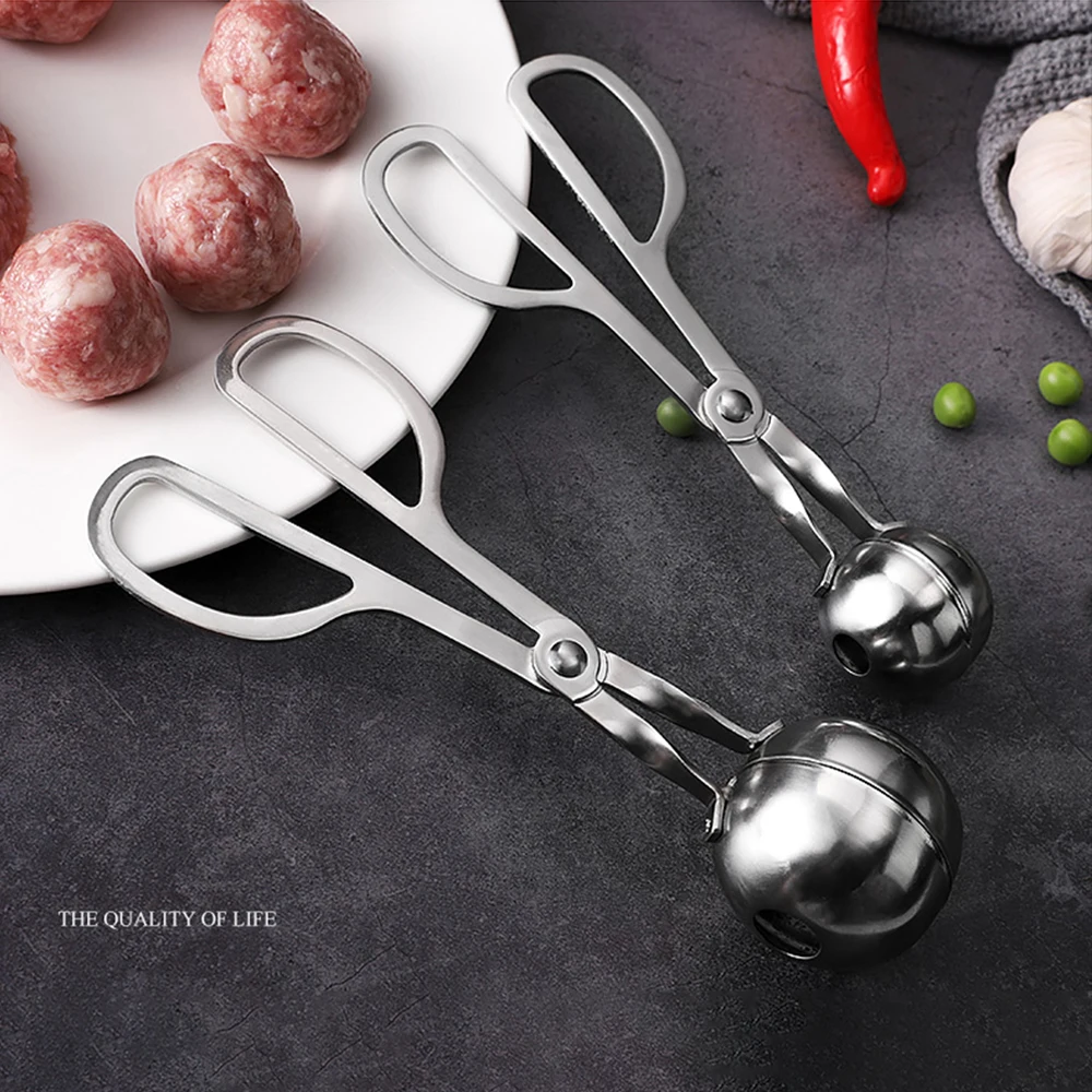 Кухонная удобная машина для фрикаделек нержавеющая сталь Зажим фаршированных