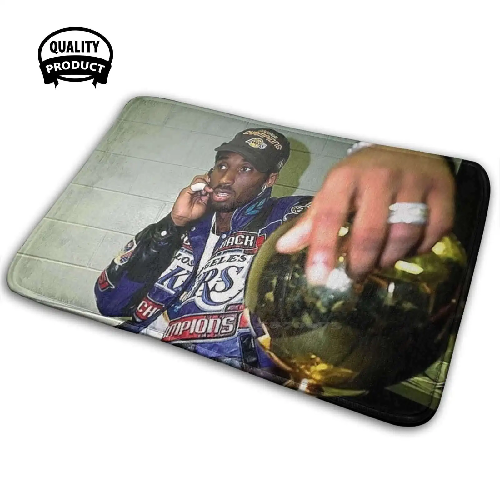 Здравствуйте Брайант. Как дела? 3D товары для дома коврик подушка мужчин крутая