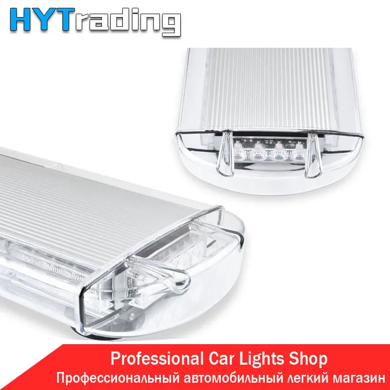 

12V/24V 40 LED Car Strobe Light Bar Work Light Fire Truck Beacon Warning Flash Lamp Roof Magnet Waterproof Yellow/Amber
