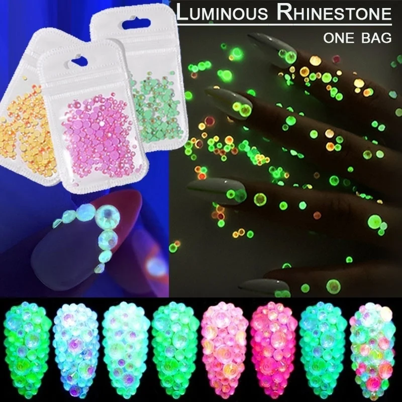 

250pcs Nail Art Night Light Drill