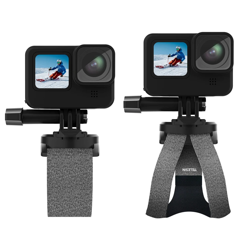 

360 Rotation Hand Wrist Strap Arm Tripod Mount Adapter Fixed Palms Holder For GoPro Hero 10 9 8 Insta360 Camera Accessories