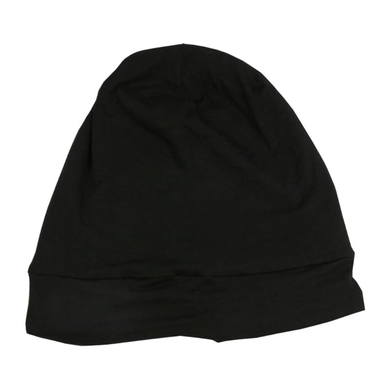 

Satin Lined Sleep Cap Hair Cover Bonnet Adjustable Slouchy Beanie Sleeping Hat