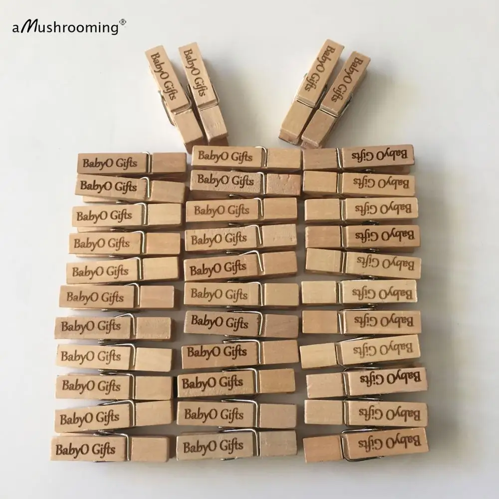 Подарочные пакеты для вечеринки колышки одежды индивидуальная гравировка с