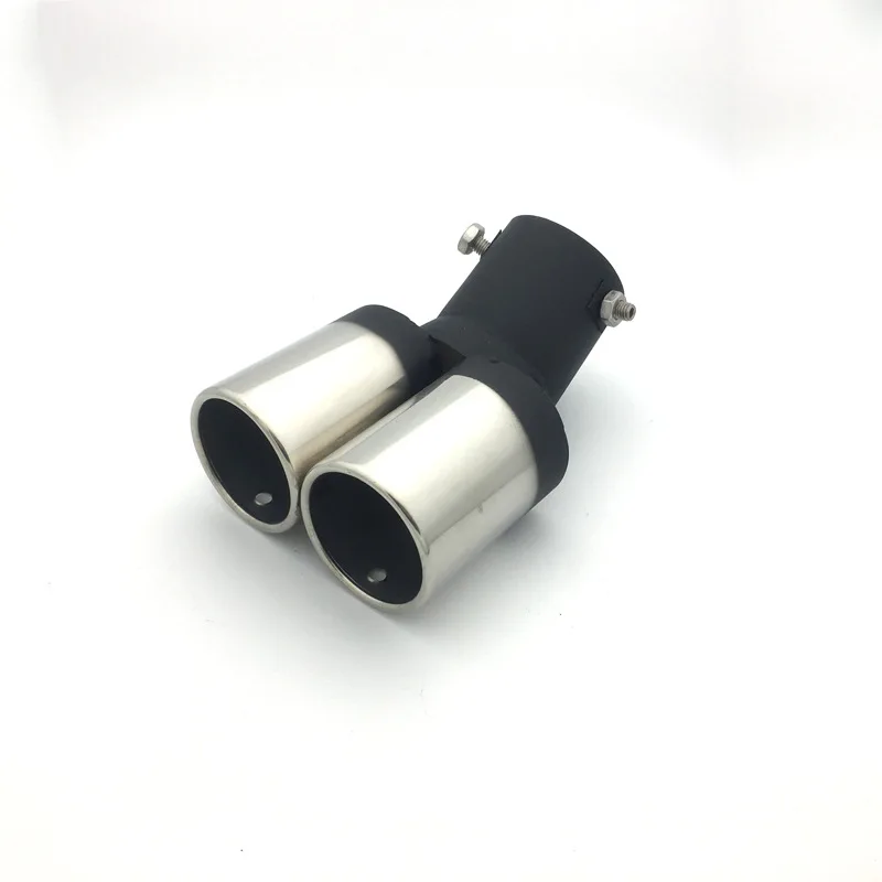 

63mm Universal Car Dual Outlet Muffler Exhaust Tail Pipe Tips