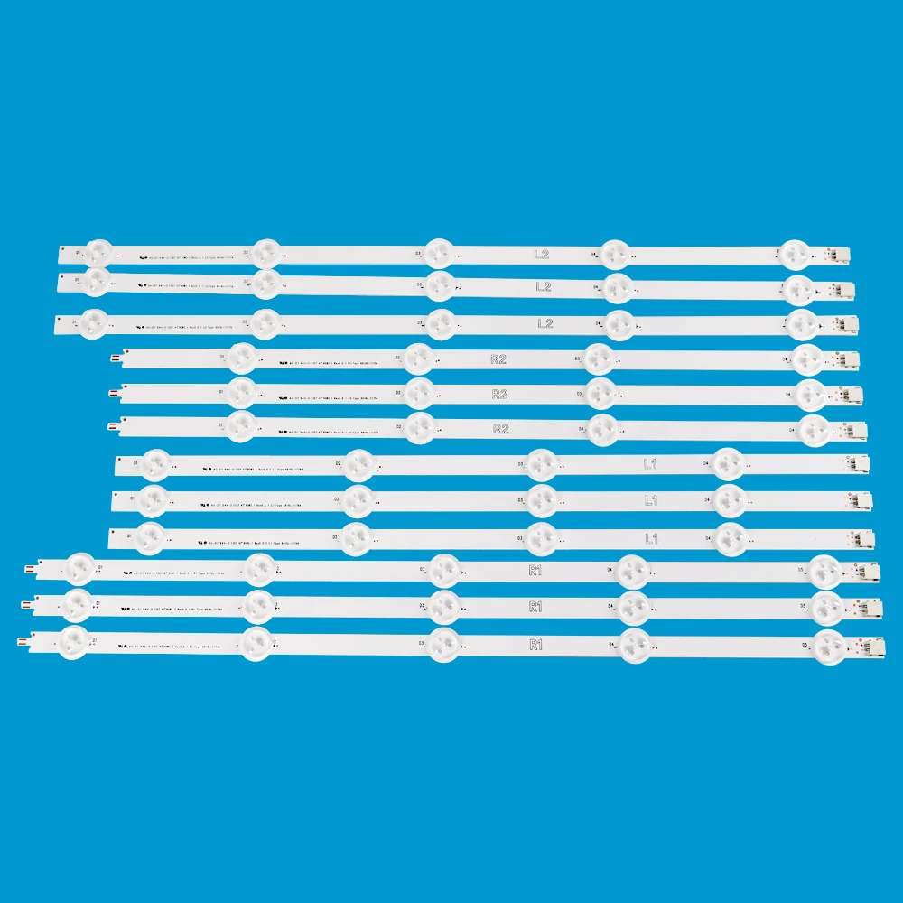 (Новый комплект) 12 шт./компл. R1 L1 R2 L2 47 &quotсветодиодный подсветка бар Замена для LG