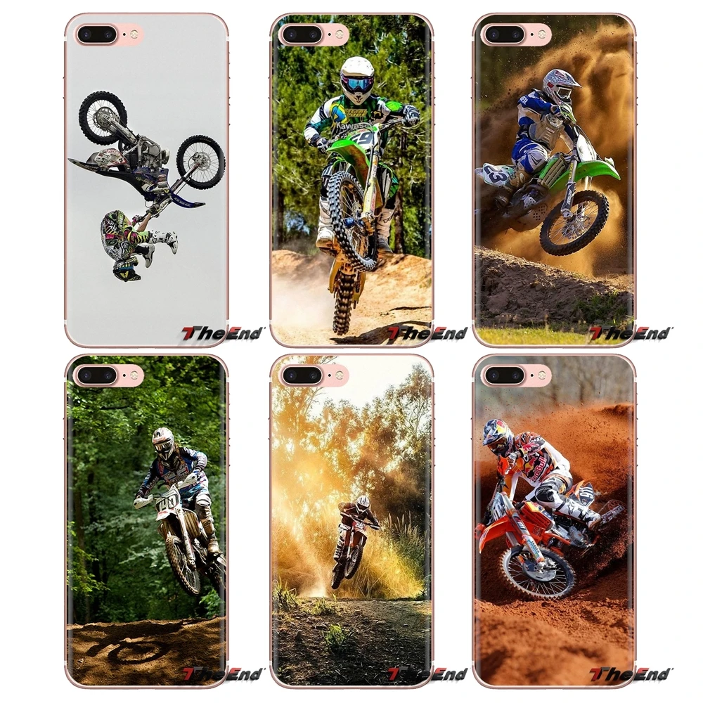 Велосипеды грязи moto rcycle Racing Cross силиконовые чехлы для iPod Touch Apple iPhone 4 4s 5 5S SE 5C 6 6S 7 8 X