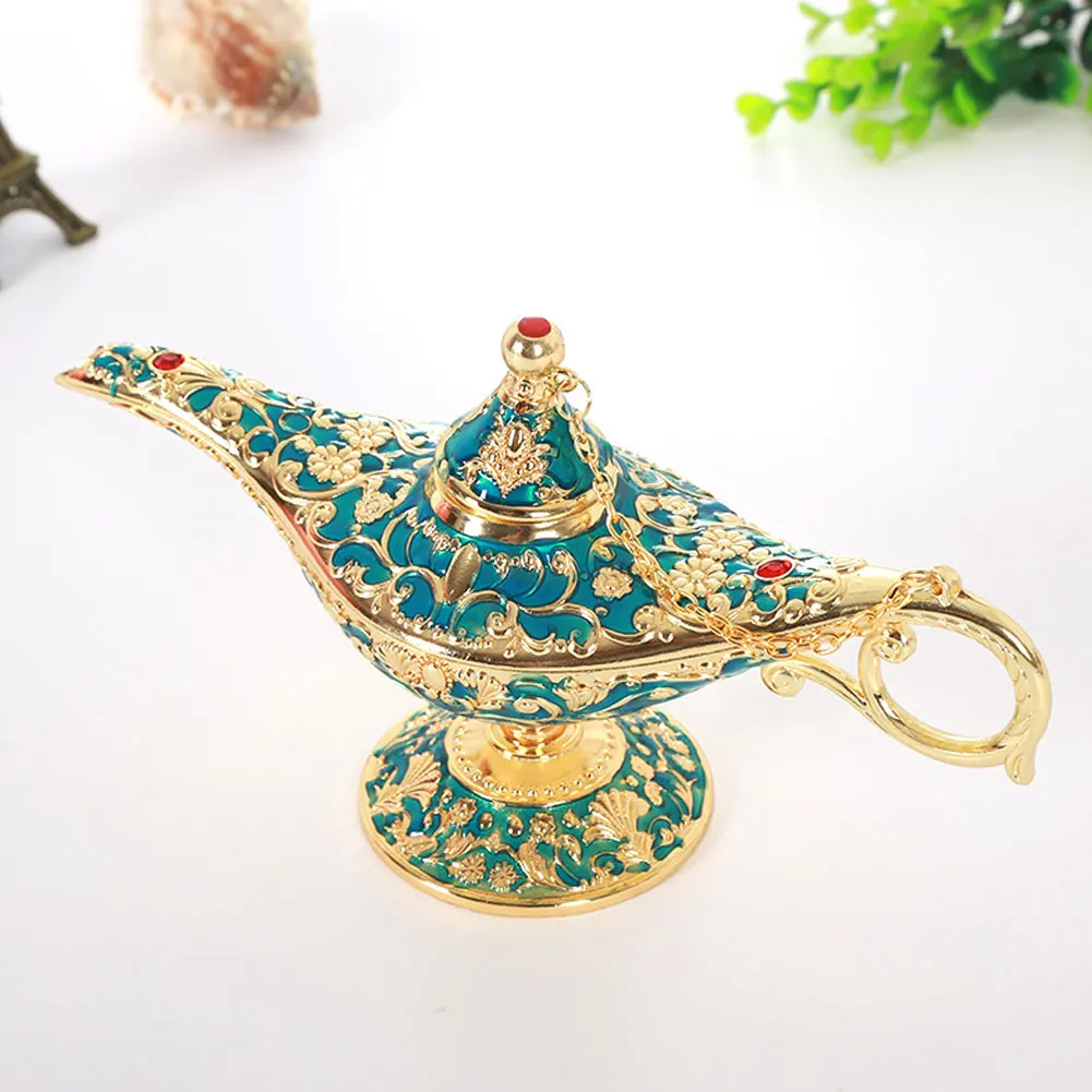 

Magical Legend Aladdin Magic Lamp for Home/Wedding Table Decoration Aladdin's Genie Lamp Vintage Gifts