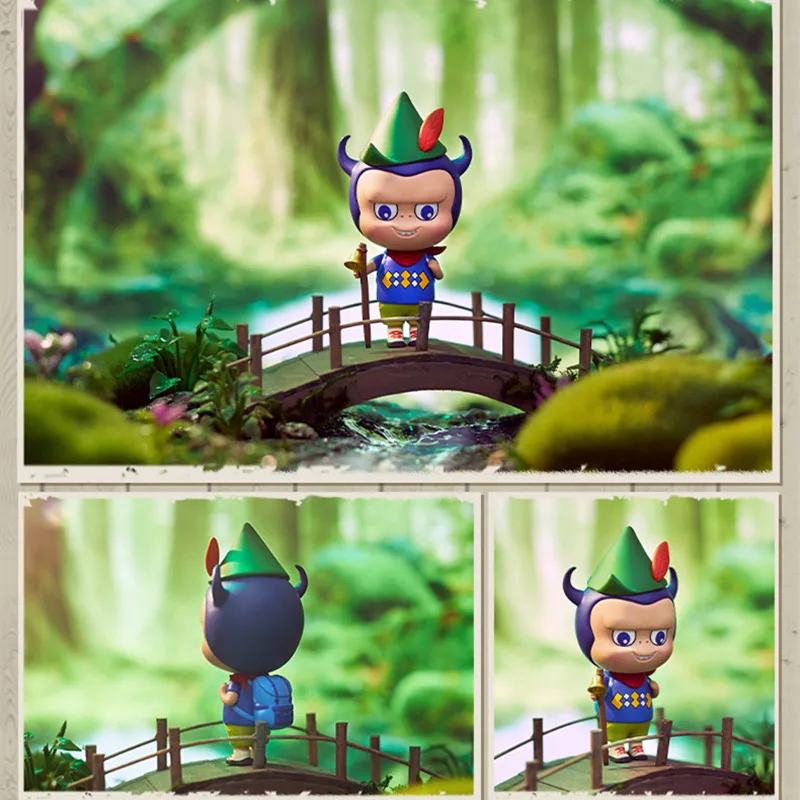 

Original POPMART LABUBU Elf Field Travel Series Blind Box Toys Doll 13 Style Random One Cute Anime Figure Gift