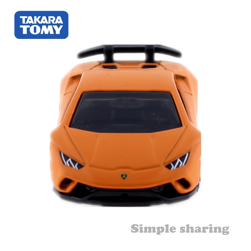 Takara Tomy Tomica No.34 Lamborghini Huracan Performante Sports Car Toy Scale 1:62 Diecast Roadster Mould Funny Kids Doll | Игрушки и