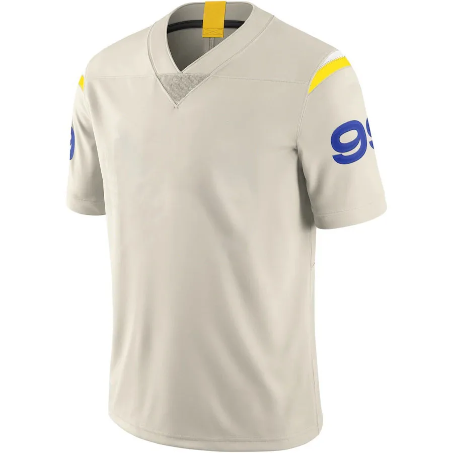 Цвет 2020-21 американский футбол спортивная одежда фанатов Лос-Анджелеса Аарон