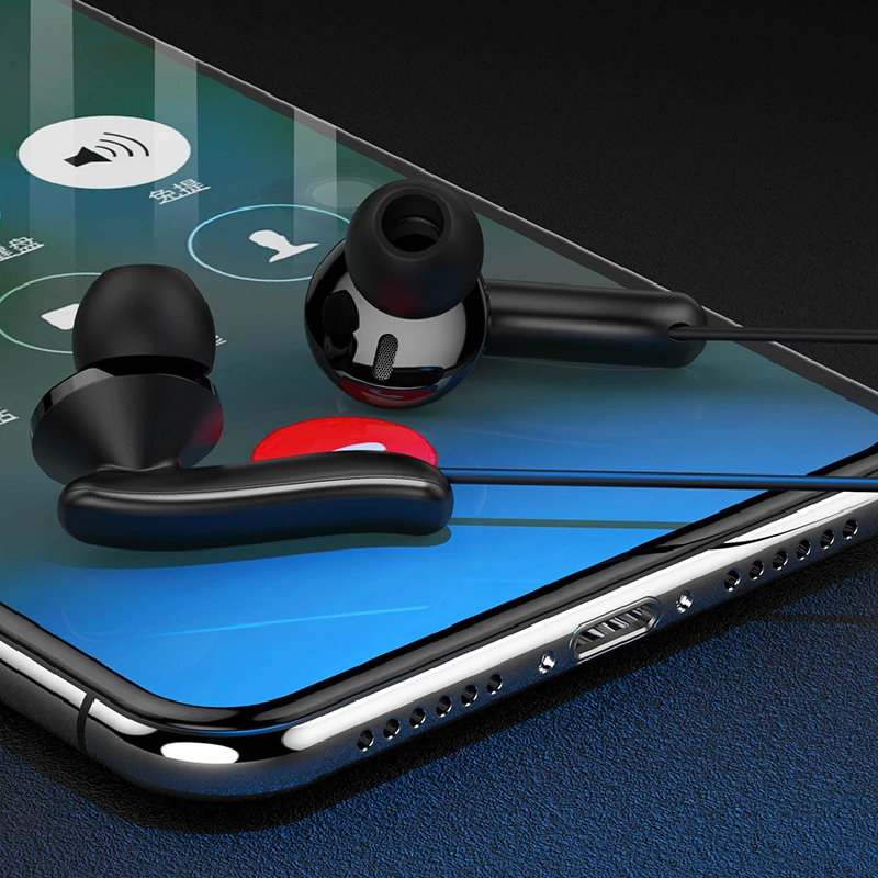 

Wireless Headphones V5.0 Sports Earbud Neckband Stereo Bluetooth Earphone Heavy Bass Headset with Mic for All Smart Phone