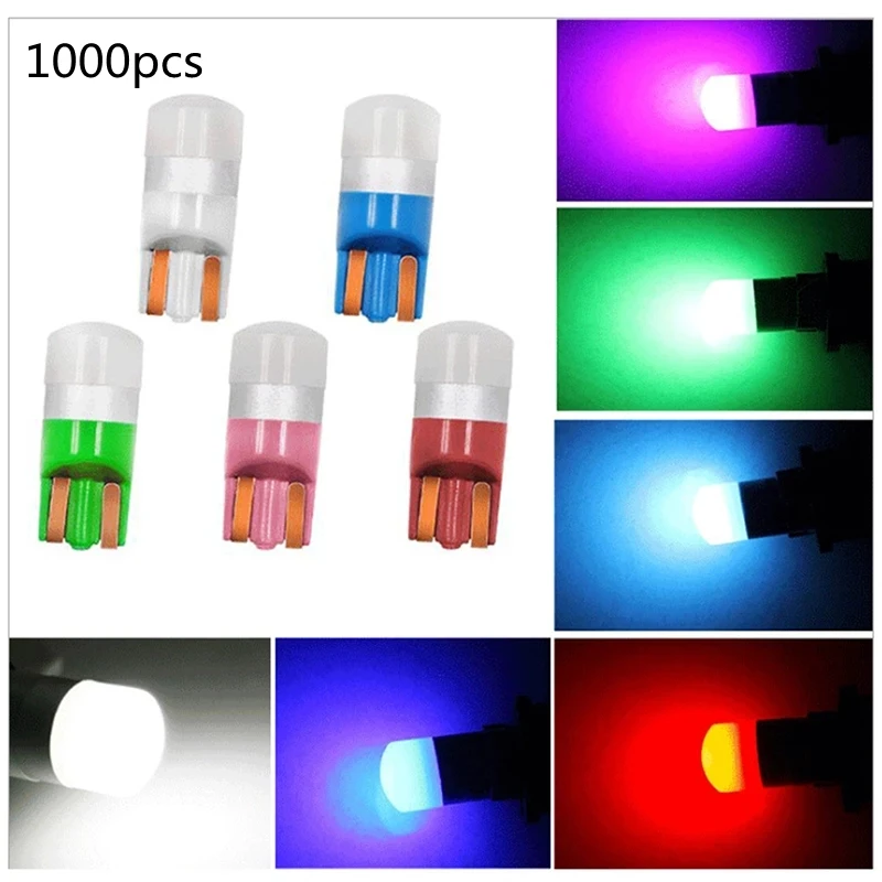

1000PCS T10 led W5W 12V Truck Car Motor LED 3030 1SMD Dome Clearance Light License Number Plate Light Interior Reading Lamp
