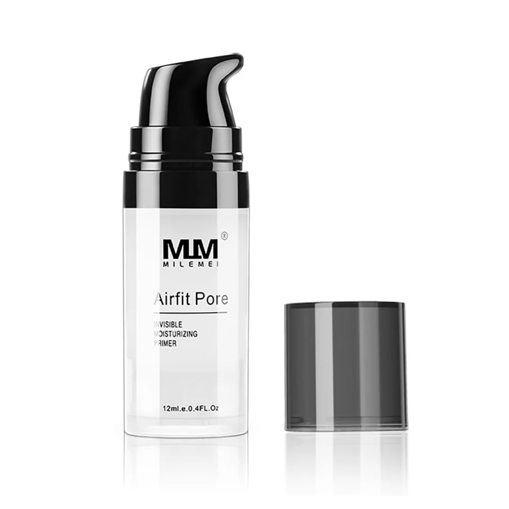

12ml Oil Control Fine Lines Long Lasting Face Brighten Concealing Foundation Smooth Makeup Primer Invisible Pores Natural
