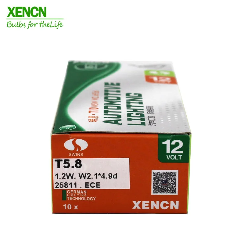Интерьерная световая панель с предупреждающим индикатором Xencn T5.8 12 В 1 2 Вт